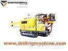 Crawler Hydraulic Diamond Core Drill Rig For Exploration / Core Sample Drilling