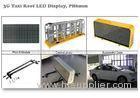 Two Sided Super Slim Taxi Led Display With 5mm Pixel Pitch And Aluminum Cabinet