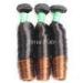No Mixture Brown Peruvian Human hair Weave Pretty Soft 3 Pieces / Lot