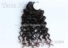 Natural Black Brazilian Curly Weave Hair No Shedding No Damage