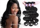 Natural Black 7A Peruvian Body Wave Virgin Hair Bundles No Terrible Smell