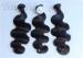 Tangle Free Natural Black Malaysian Hair Extensions Full Ends No Mixture