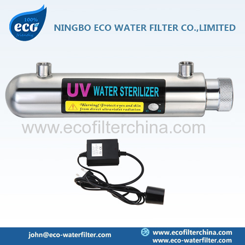 small UV water sterilizer