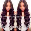 No Chemical 100% Brazilian Human Hair Extensions Wet And Wavy Weave