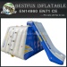 Inflatable water floating climbing with slide