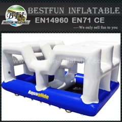 Inflatable delta runway vista water games