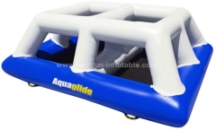 Saturn shape inflatable floating climbing