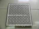 15% Rate Air Flow Panel Perforated Raised Floor Tiles SGS Standard 600 X 600 mm