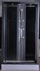Matt Black Profiles Corner Walk In Shower Enclosures 1200 X 900 Rectangular Grey