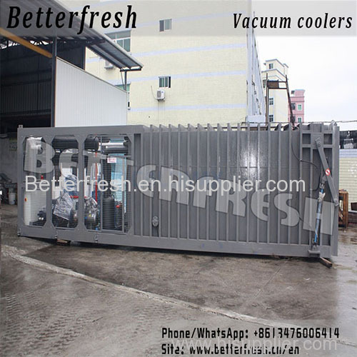 Betterfresh Agricuture Refrigeration Pallets Vegetable Vacuum Cooling Machine for Fresh Products