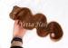 Long Lasting Golden Blonde Hair Extensions / Natural Human Hair Weave With Bouncy
