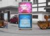 Full Color Outdoor LED Display Signs / P4 RGB LED Panel Waterproof 48 Bit