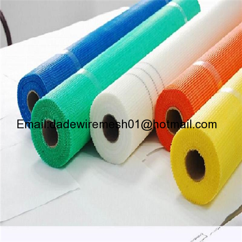 C-glass/E-glass color coated alkali free fiberglass mesh