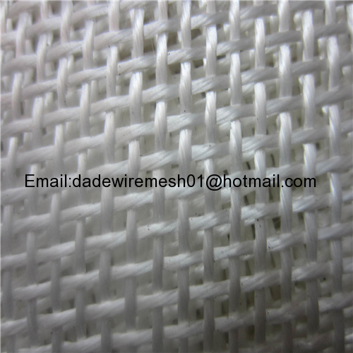 Heat resistant material feature conveyor plain weave wire fiberglass coated PTFE open mesh belts fabric