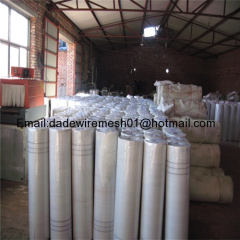 Fiberglass mesh fabrics for building construction