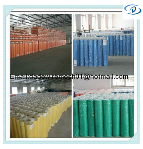 Coated alkali resistant fiberglass mesh