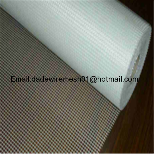 Heat resistant material feature conveyor plain weave wire fiberglass coated PTFE open mesh belts fabric 