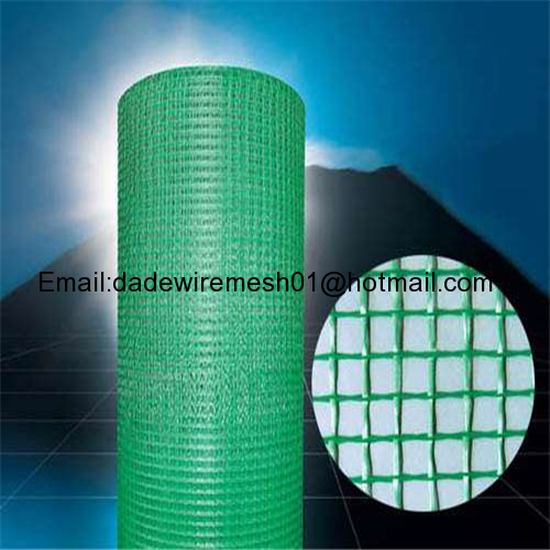 Coated alkali resistant fiberglass mesh