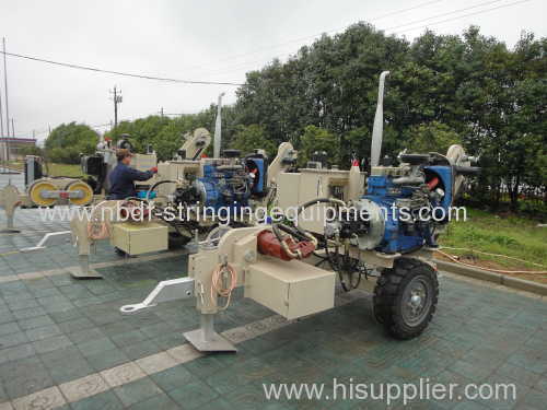 Extractor de cabrestante hidráulico, equipo de tendido de 3 toneladas con bomba sauer americana