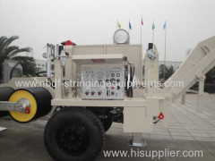 22 Ton Hydraulic Puller Machine for 6 bundled conductor stringing equipment