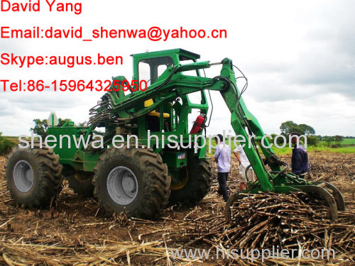 sugar cane grab loader working in South Africa