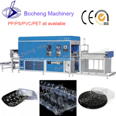 High Speed Plastic Electronic Products Tray Vacuum Forming Machine