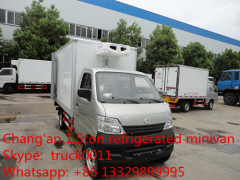 Chang'an gasoline refrigerated minivan for sale