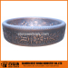 Compact top mount copper bathroom wash basins