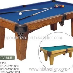 Quality MDF Billiard Table