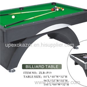Unique MDF Billiard Table