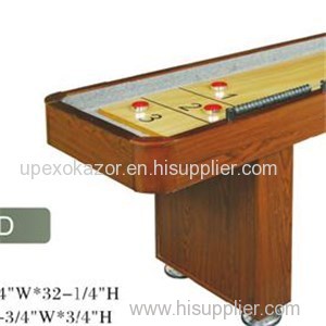 Hot Sale Solid Wood Shuffleboard Table