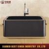 Small absolute black granite kitchen sink