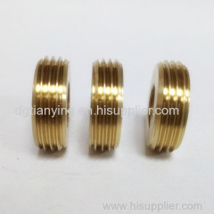 Brass pipe face bushing male & female pipe thread