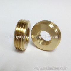 Brass pipe face bushing male & female pipe thread