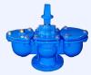 Double ball air release valve