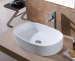 Sanitary ware ceramic white color counter top art basin