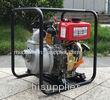 4 - stroke air cooled agricultural diesel water pump single cylinder 22m / H Rated Flux