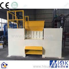 plastic recycling shredder/two-shaft shredder for film/bag/double shredder