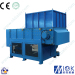 automatic plastic film double shaft shredder with high performance