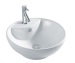 Sanitary ware ceramic white color above counter washbasin