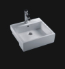 Sanitary ware ceramic white color built-in art basin