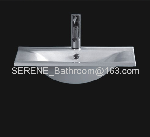 Sanitary ware ceramic white color bathroom furniture wash basin