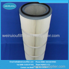 grinding device welding fume dust collector cartridge filter