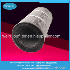 PTFE high precision plastic coated filter cartridge dust filter