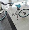 36V double disc brake Womens Electric Bike Alloy Type Chain wheel lady beach cruiser