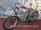 Pedal Assisted Fat Tire mountain Bike Steel Front Fork electric powered bicycle