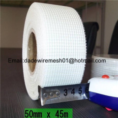 160g 4*4mm white alkali resistant logo printed fiberglass mesh