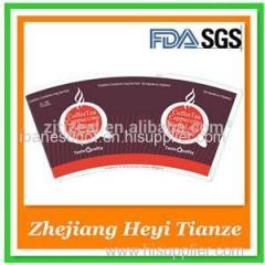 Flexo Printing Paper Cup Fan For 3oz~32oz Paper Cup
