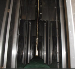 Vertical aluminum powder coating plant system in Saudi Arabia