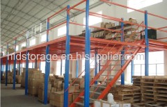 Multi-tier Mezzanine Floor Racking